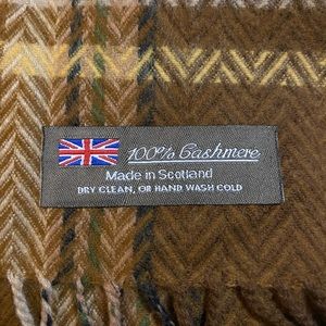 Brown cashmere Scarf